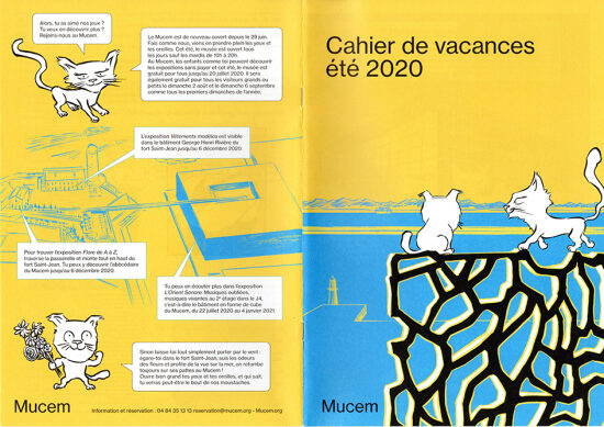 Cahier de vacances Mucem 2020