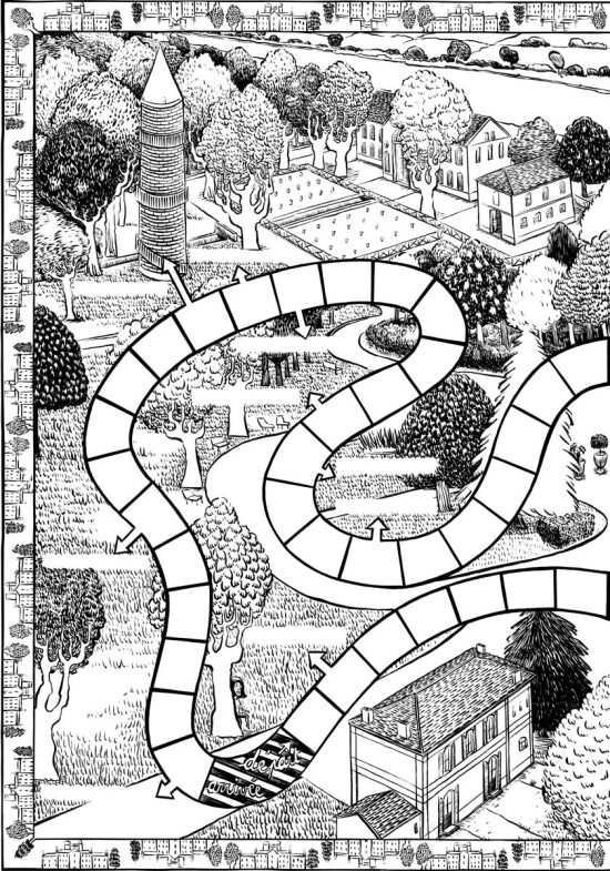 Plateau de jeu Château d'Avignon